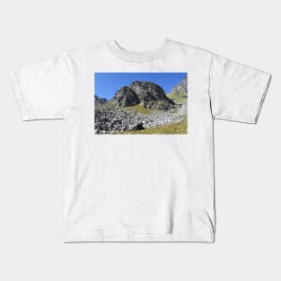 Pizol, Alps, Switzerland Kids T-Shirt